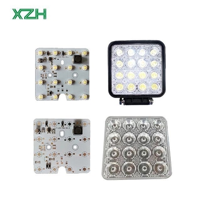 0.8mm Min. Silkscreen Text Height LED PCBA with Hard Gold Finger Surface Treatment and 0.15mm Min. Silkscreen Line Width