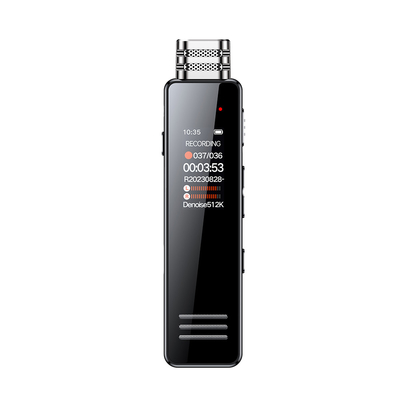 Professional 8GB USB LCD Digital Voice Recorder 1536kbps Multi-Function Dictaphone with MP3 Player WAV/REC Audio Format Support