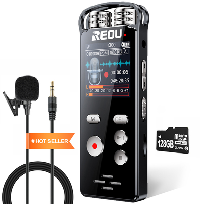 Hidden Voice Recorder Audio Recorder Dictaphone Recording Device, spy Microphone, Digital Hidden Voice Recorder