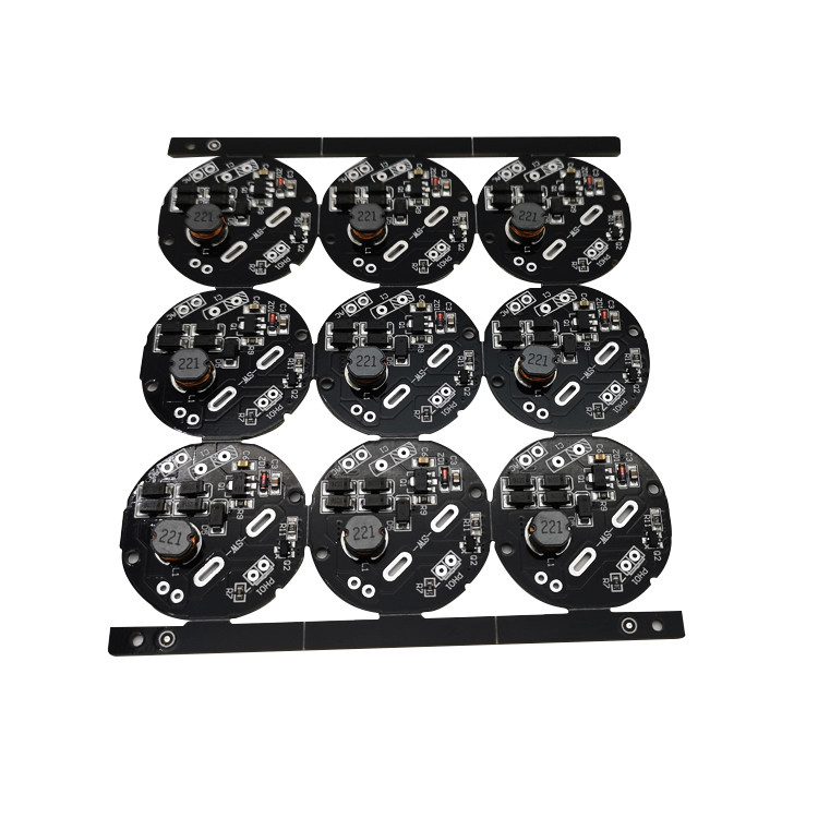 FR-4 PCB Assembly Services Multilayer Electronic PCBA HASL Black/Green Solder Mask