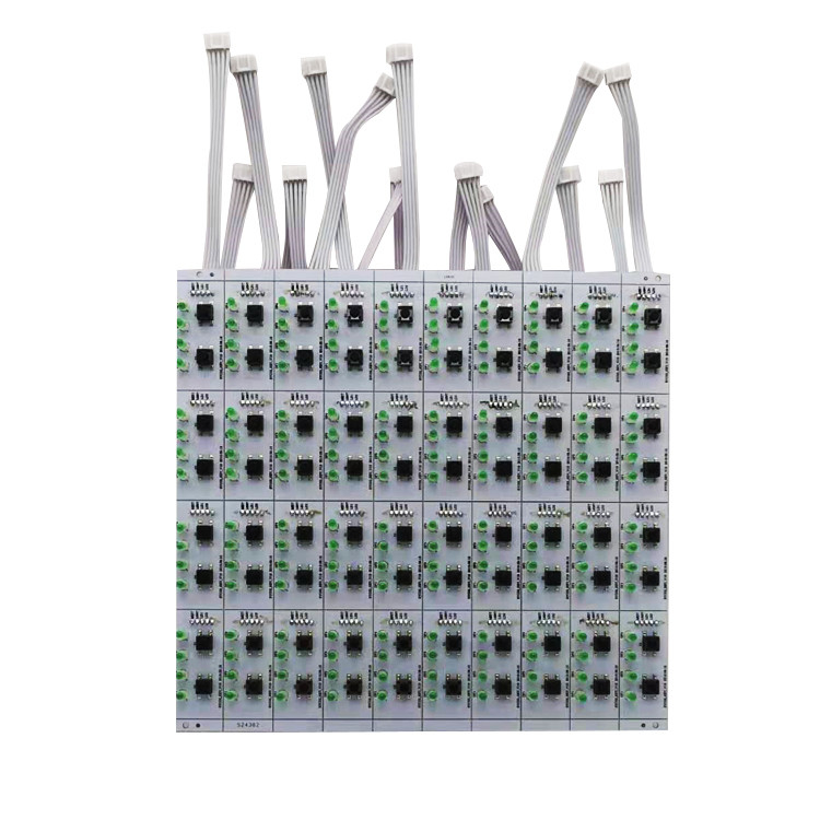 FR-4 PCB Assembly Services Multilayer Electronic PCBA HASL Black/Green Solder Mask