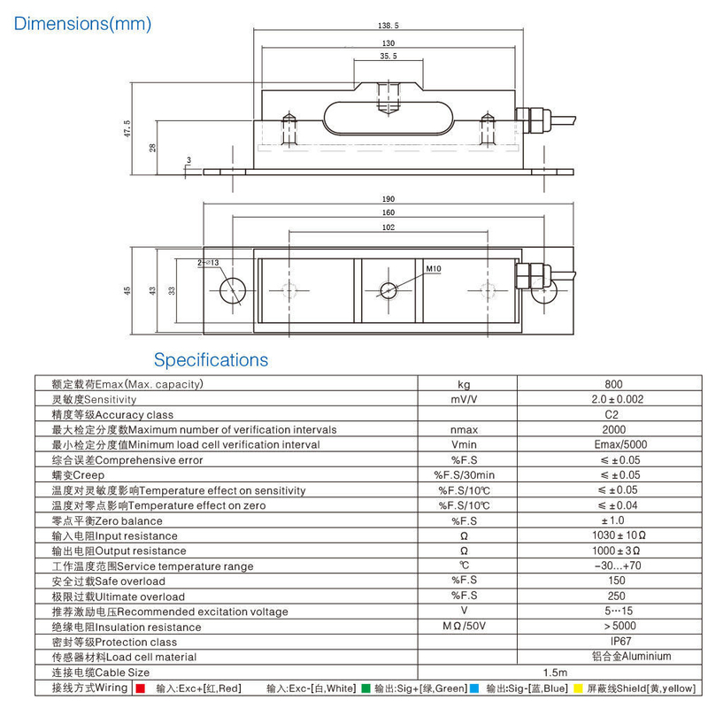 OEM Components Management Aluminium Vented Gauge Pressure Sensor