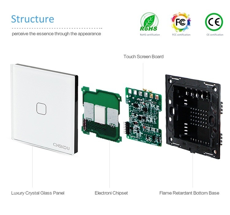 High TG Base Material Smart Wifi Video Doorbell PCBA Board for Consumer Electronics