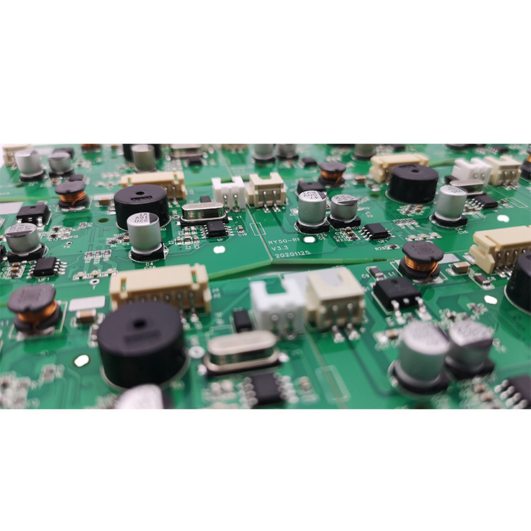 Shenzhen Automotive BLDC PCBA Design Assembly with Double-Sided Green LPI Solder Mask