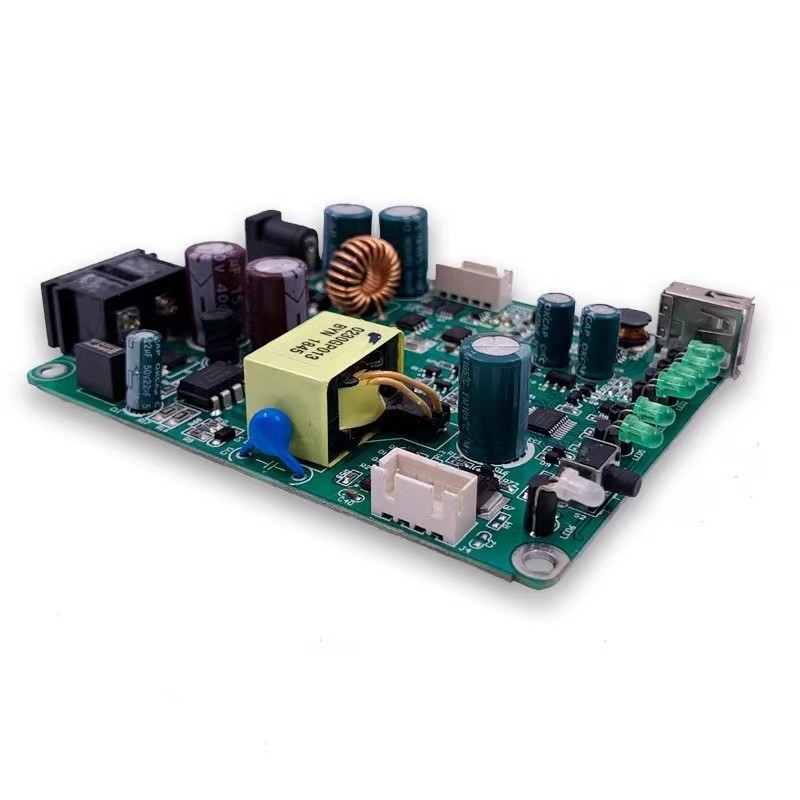 Customized Solder Mask Double-Sided Green LPI PCB for Remote Control Circuit Board