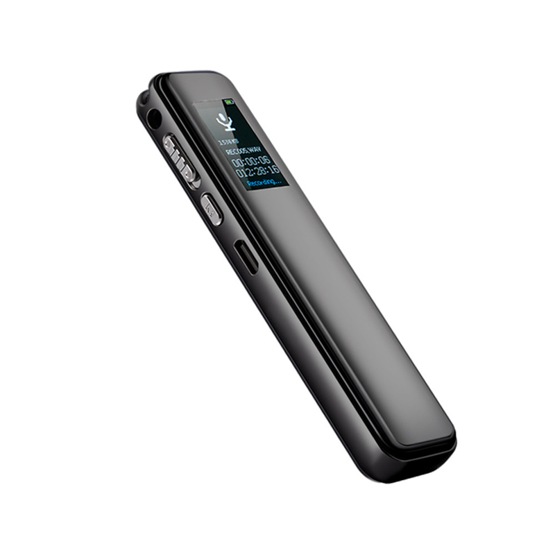 Professional 8GB USB LCD Digital Voice Recorder 1536kbps Multi-Function with MP3 Player & Dictaphone