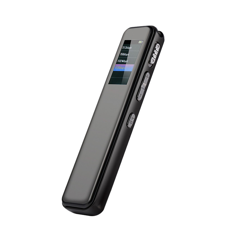 Professional 8GB USB LCD Digital Voice Recorder 1536kbps Multi-Function with MP3 Player & Dictaphone