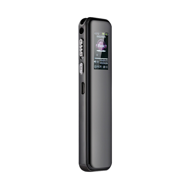 Professional 8GB USB LCD Digital Voice Recorder 1536kbps Multi-Function with MP3 Player & Dictaphone