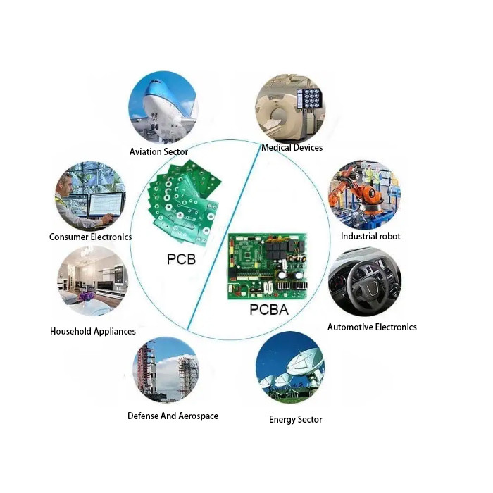 High Quality OEM Pcb Manufacturer custom pacb gaming keyboard hot swap pcb mechanical split keyboard pcb