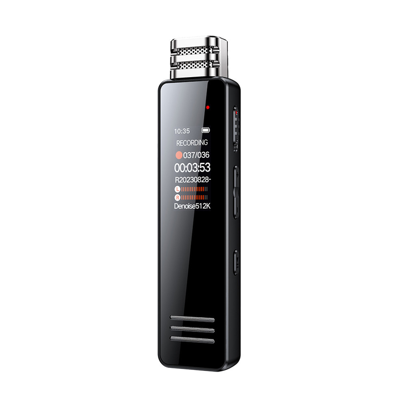 Professional 8GB USB LCD Digital Voice Recorder 1536kbps Multi-Function Dictaphone with MP3 Player WAV/REC Audio Format Support