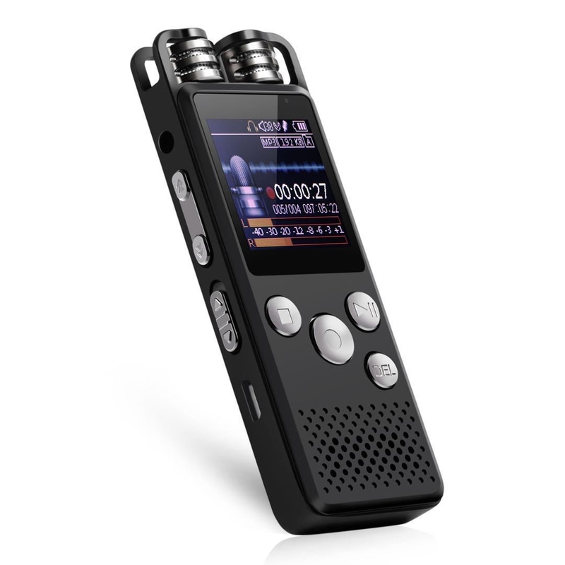 30Hours Long Distance Voice Recorder X169 Professional HD Small Voice Recording