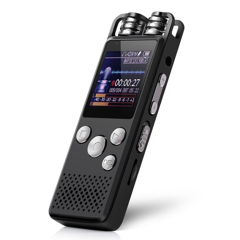 30Hours Long Distance Voice Recorder X169 Professional HD Small Voice Recording