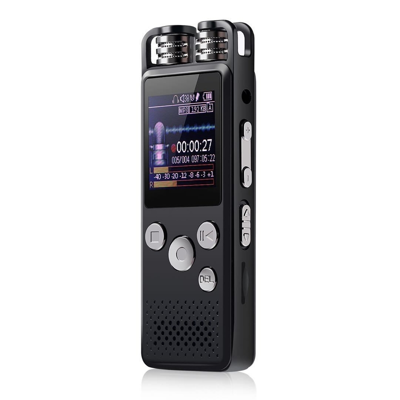 30Hours Long Distance Voice Recorder X169 Professional HD Small Voice Recording