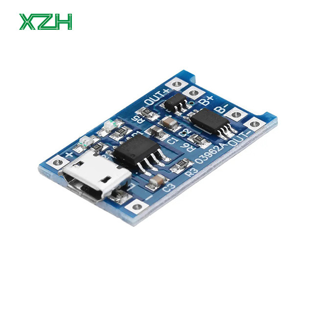 5v 1a Usb 18650 Interface Charging Protection Type-c Lithium Battery Charger Module Tp4056