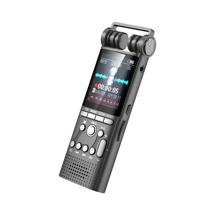 New X26 Professional Voice Recording Digital Audio Recorder Microphone Recording Sound Recorder Voice Activated Recorder