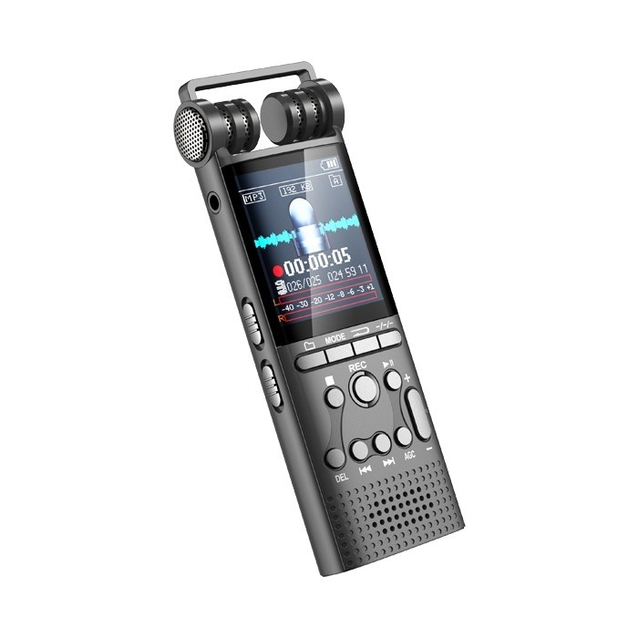 New X26 Professional Voice Recording Digital Audio Recorder Microphone Recording Sound Recorder Voice Activated Recorder