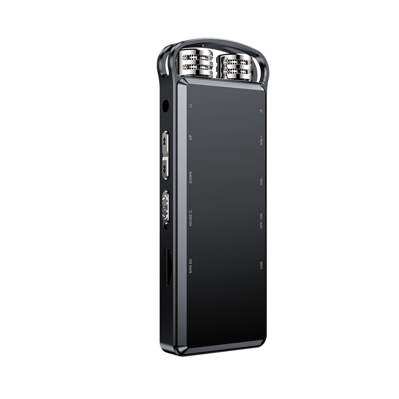 X199 Factory Professional Mini Audio Recorder Voice Activated Digital Voice Recorder Noise Reduction Multi-language Menu