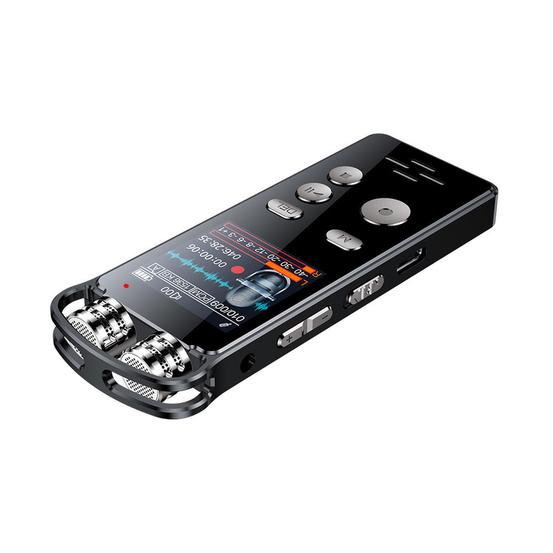 X199 Factory Professional Mini Audio Recorder Voice Activated Digital Voice Recorder Noise Reduction Multi-language Menu