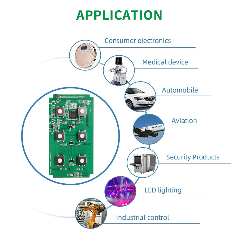 Efficient Inverter PCB Manufacturing OEM Multilayer PCBA circuit board Fr4 PCB Assembly
