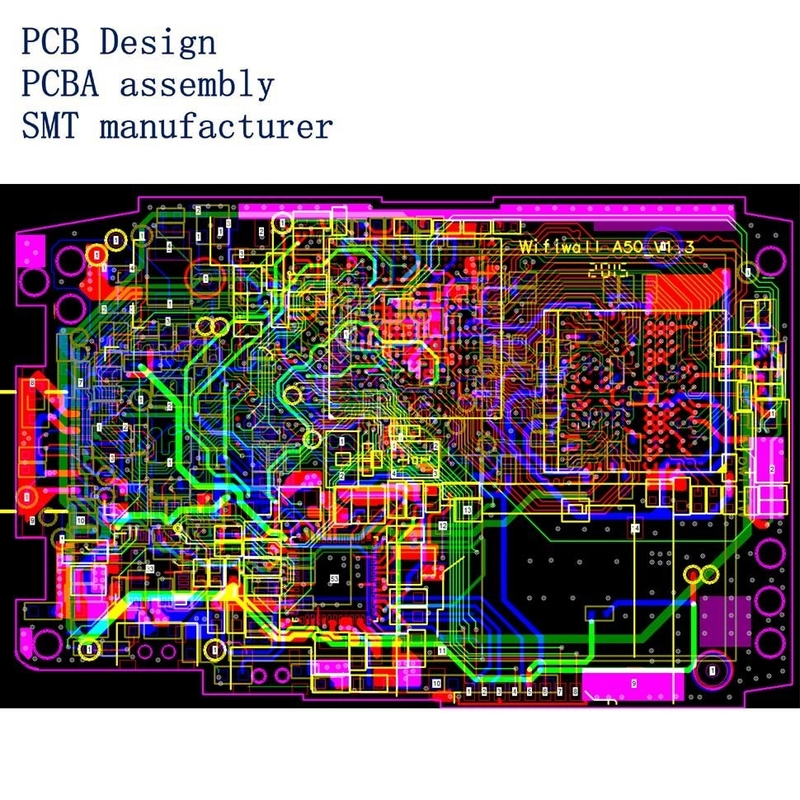 Multilayer PCB Schematic Design Fabrication Services Custom design all electronic product pcb one stop service PCBA
