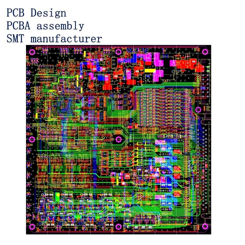 Multilayer PCB Schematic Design Fabrication Services Custom design all electronic product pcb one stop service PCBA