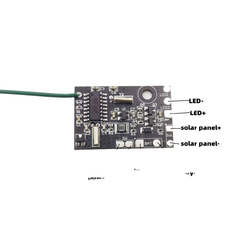 1.2V Wireless Synchronous Solar Spike Lamp Circuit Board Solar Indicator