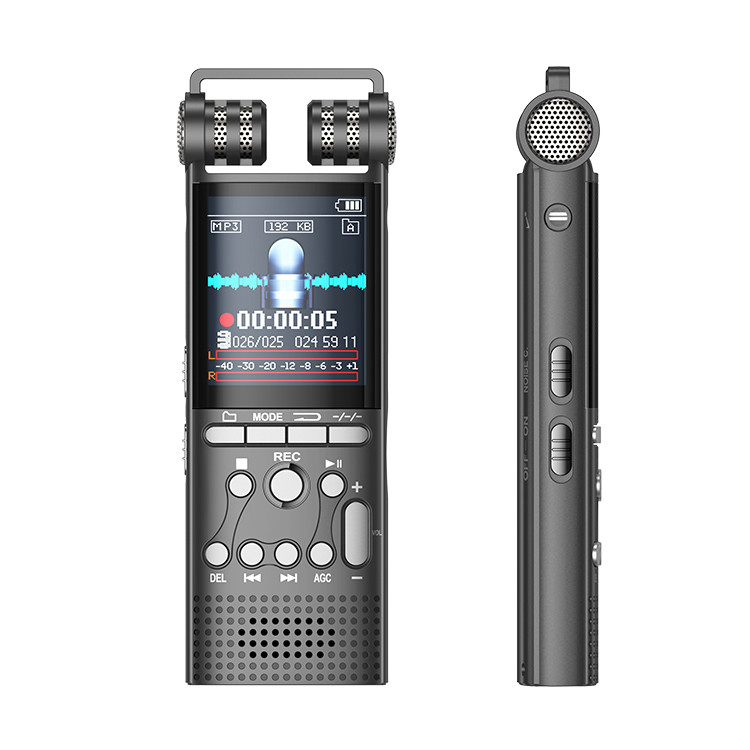 Professional Digital Voice Recorder for Study and Work Simple Operation Stand Extra-long Time Recording Device