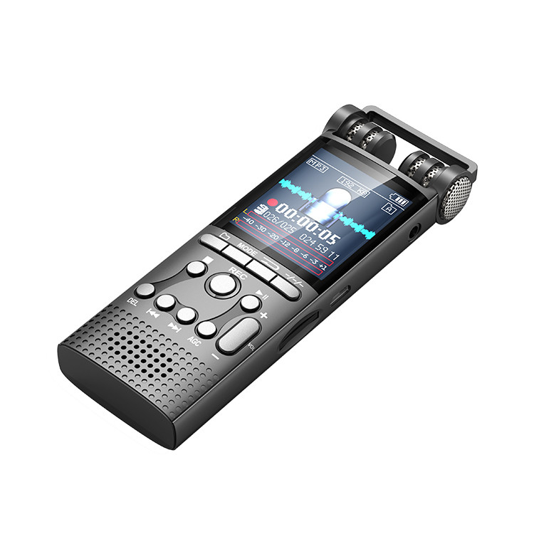 Professional Digital Voice Recorder for Study and Work Simple Operation Stand Extra-long Time Recording Device