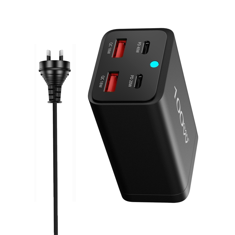 100W PD Fast Charger EU US UK 2 Type-c 3 USB Port Multiple Output Adapter Mobile Phone Travel Wall Charger