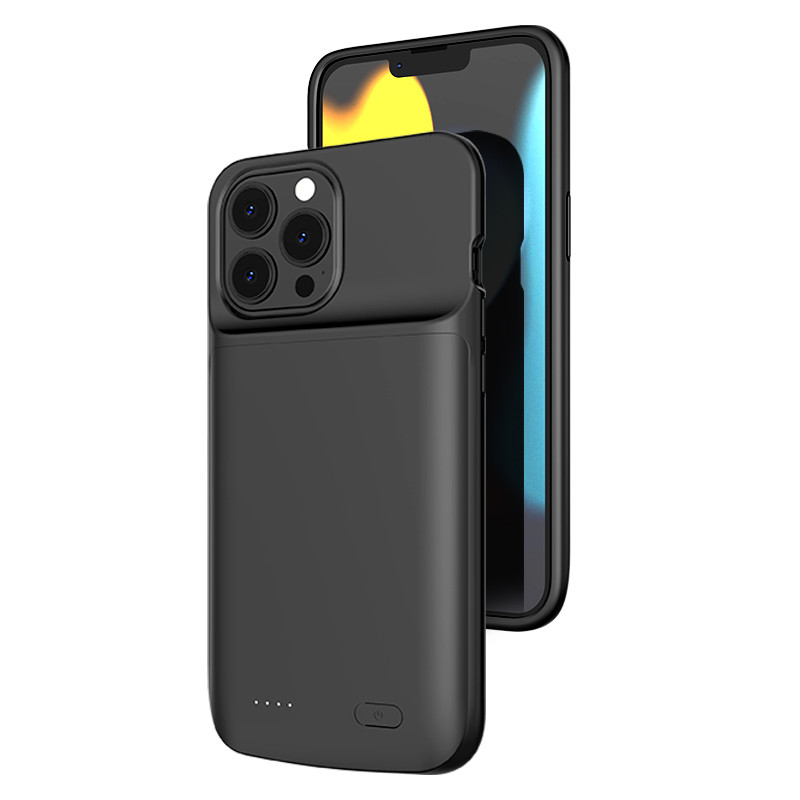 Hot Selling External Back Clip Battery ABS+TPU Phone Case Wireless Power Bank for Iphone 13/12/11PRO/MAX,/XR,/7/8 OEM Power Bank