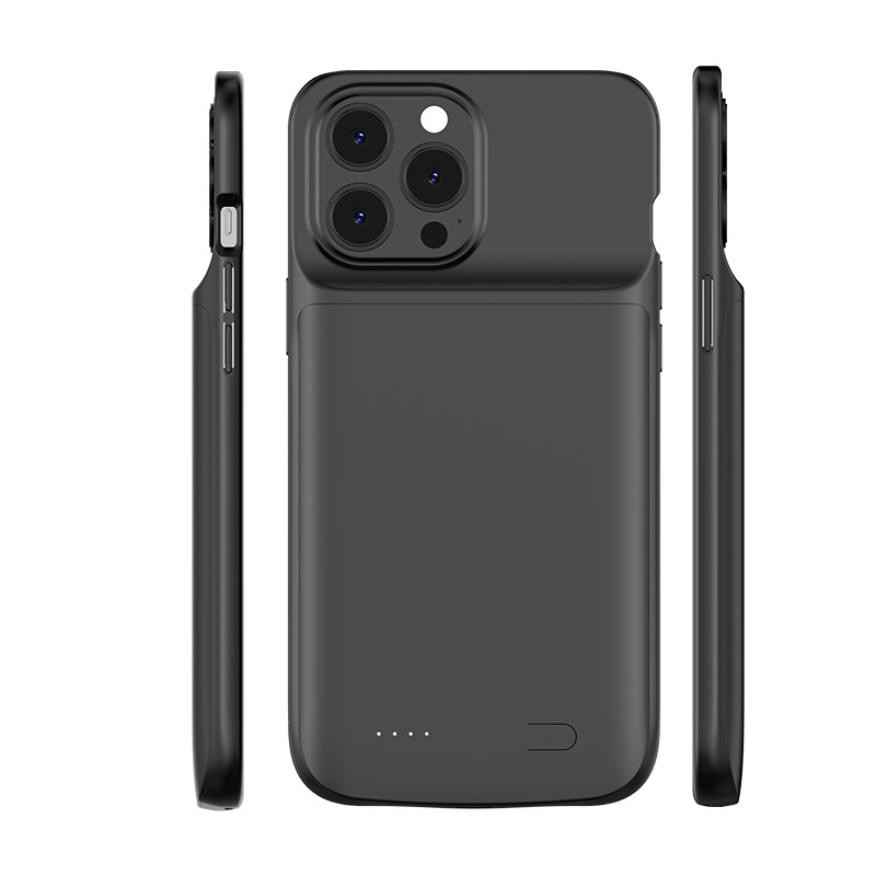 Hot Selling External Back Clip Battery ABS+TPU Phone Case Wireless Power Bank for Iphone 13/12/11PRO/MAX,/XR,/7/8 OEM Power Bank