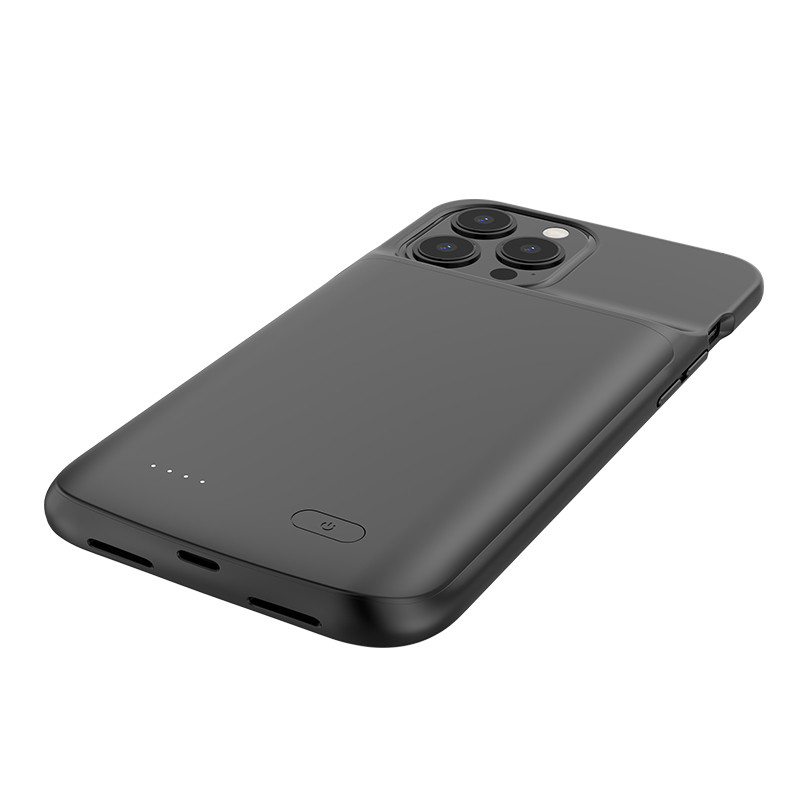Hot Selling External Back Clip Battery ABS+TPU Phone Case Wireless Power Bank for Iphone 13/12/11PRO/MAX,/XR,/7/8 OEM Power Bank