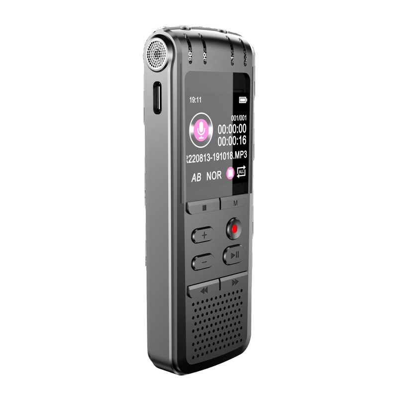 New Product 128gb Voice Activated Recorder with 4 in 1 Interface 9248 Hours Noise Canceling Device Digital Voice Recorder