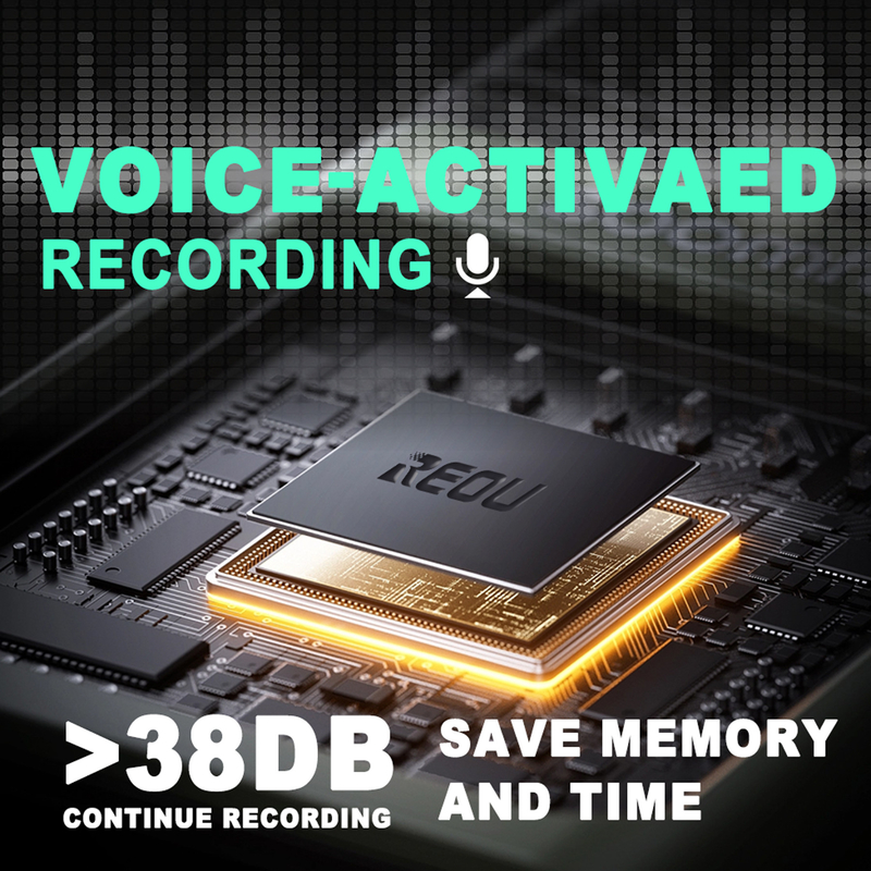 Long Recording Voice Recorder 4 in 1 Interface 9248 Hours Audio Recording Device Digital Voice Recorder