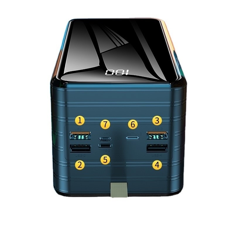Factory Direct Apple Interface Car Battery With LED Best Seller Power Bank