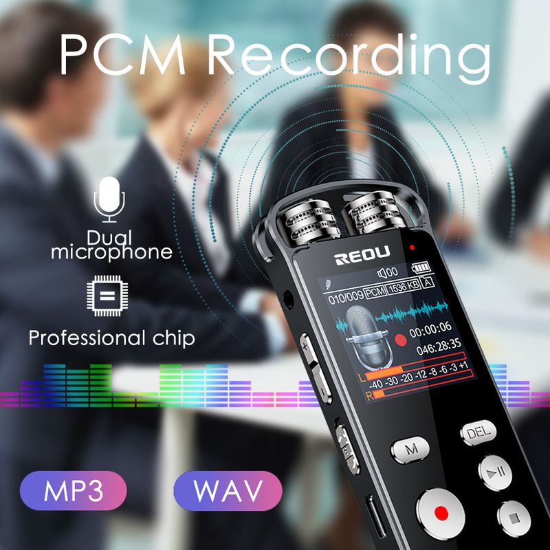 Recording Pen Recorder Dictaphone Recording Device, Voice Activated, Quick Recording Digital Hidden Voice Recorder