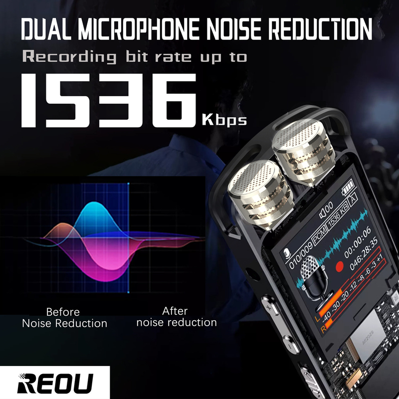 spy Voice Recorder 36720 Minutes Sound Audio Recorder Dictaphone Usb Recorder, Quick Recording ,Digital spy Audio Recorder