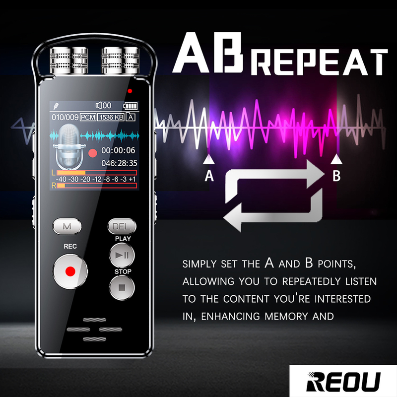 spy Voice Recorder 36720 Minutes Sound Audio Recorder Dictaphone Usb Recorder, Quick Recording ,Digital spy Audio Recorder