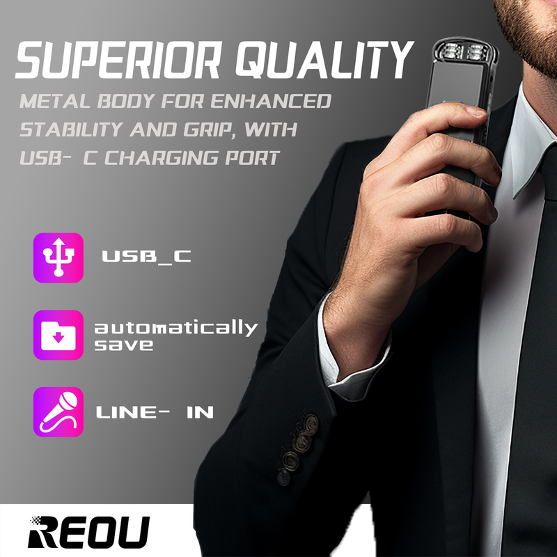 spy Voice Recorder 36720 Minutes Sound Audio Recorder Dictaphone Usb Recorder, Quick Recording ,Digital spy Audio Recorder