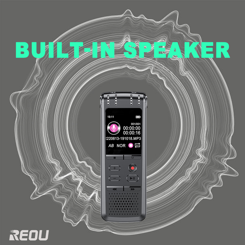 High Capacity Recording Device Digital Recorder 4 in 1 Interface 9248 Hours Noise Canceling Device Voice Recorder