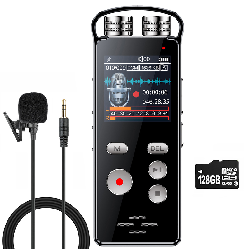 spy Voice Recorder 36720 Minutes Audio Recorder Dictaphone Recording Device, Voice Activated, Digital Hidden Voice Recorder