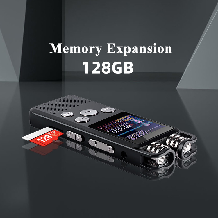 X189 Professional Mini Recorder Music Player Noise Reduction Function AGC Recording Gain Multi-language Settings