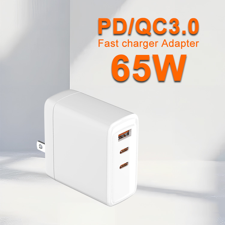 Smart Identification Technology Optimal Charging XZH 65W PD Fast Chargers & Adapters