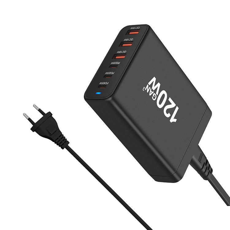 65W Max Single Port Dual 20W Qc 18W Charger PD/PPS USB C Super Fast Charging Block