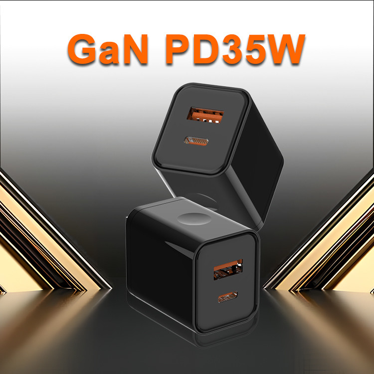 XZH Best Selling Products 35w Charger Gan Tech Usbc Charger Type-c Fast Charging for Android Phone Charger35watt Laptop