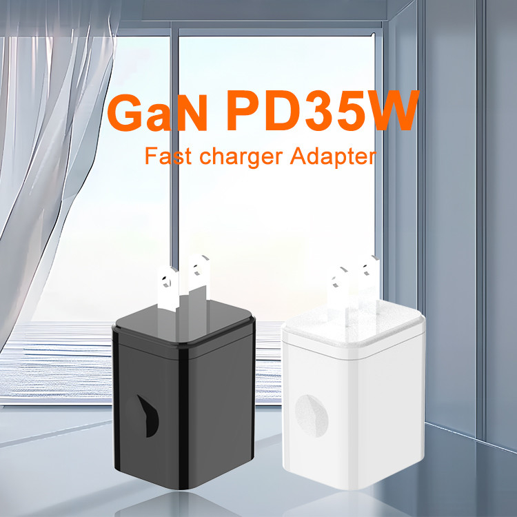 XZH Best Selling Products 35w Charger Gan Tech Usbc Charger Type-c Fast Charging for Android Phone Charger35watt Laptop