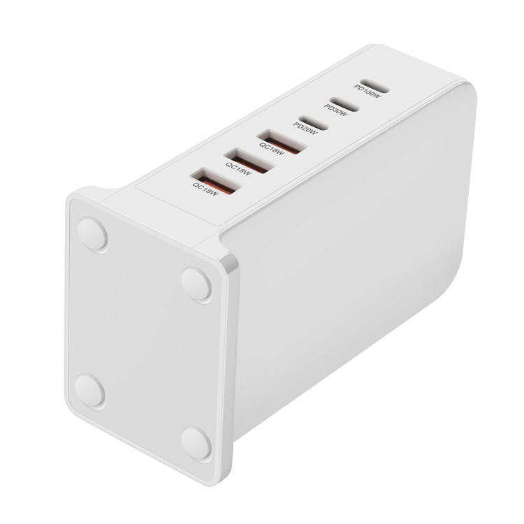 168w Usb Charger Pd Usb Type C Power Gan Tech Fast Charger for Macbook Tablet