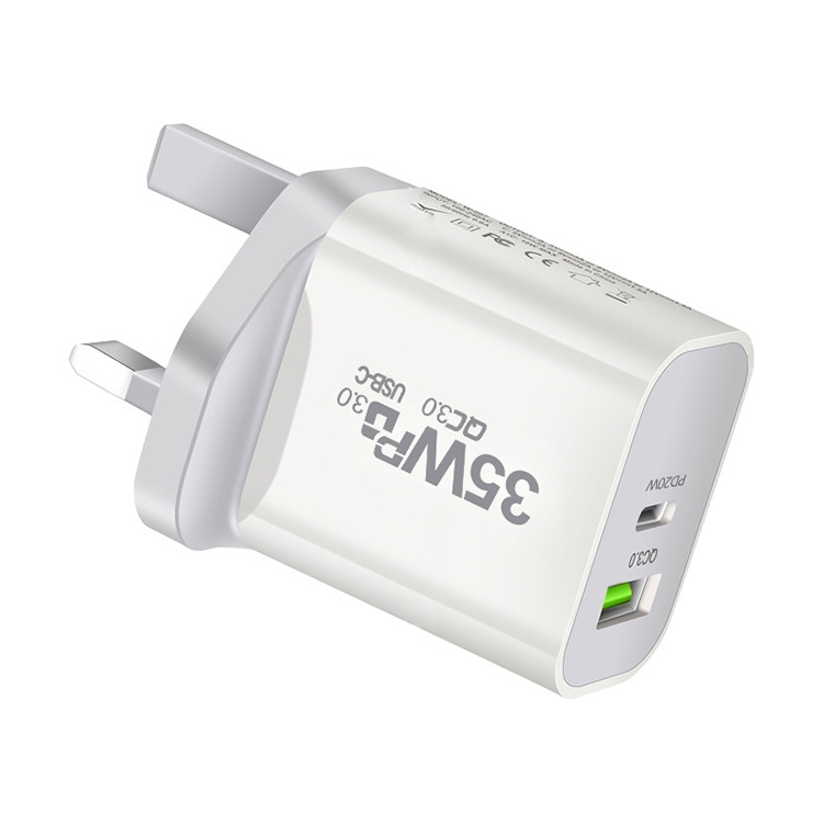 Top Quality Charger Adapter I Phone 15 14 13 12 Fast Charging Type-C PD 35W Cable Charger US EU UK AU Plug