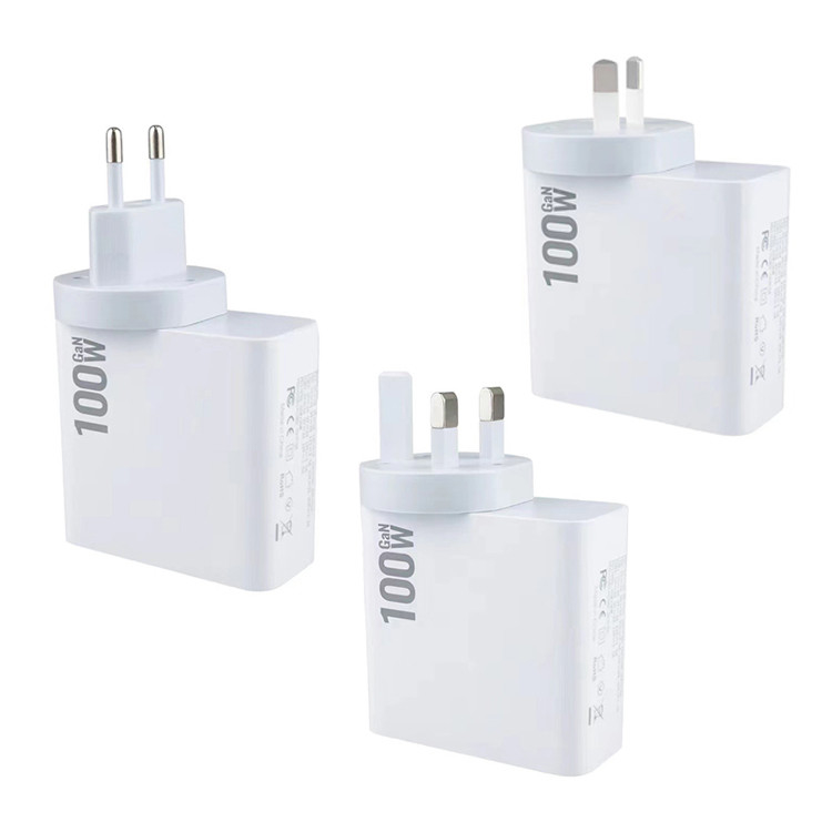 Original 15w 45w 100w Android Pd Fast Charger for All Smart Phone Opp Travel Adapter
